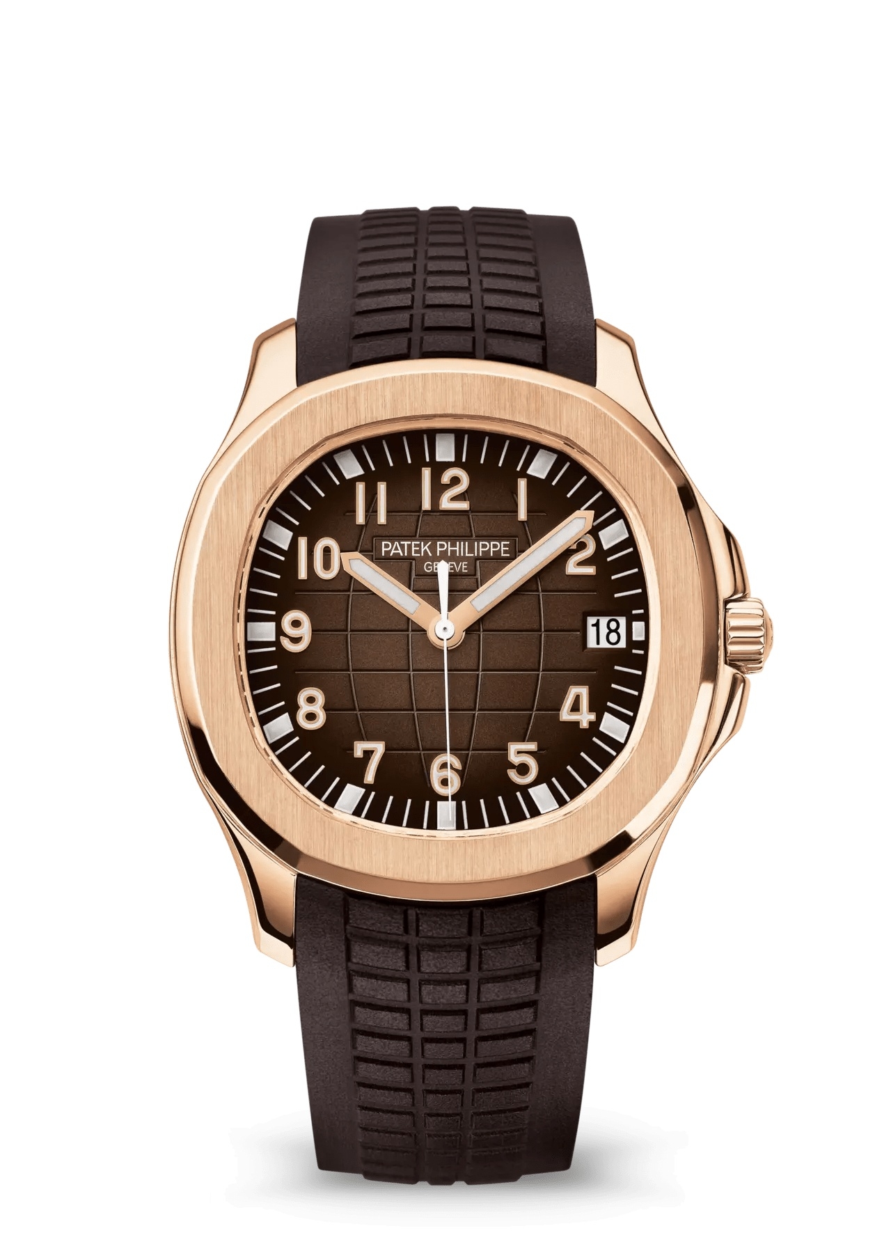 Patek Philippe 5167R-001 : Aquanaut 5167 Rose Gold / Brown