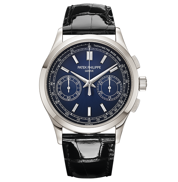 Patek Philippe 5170P-001 : Chronograph 5170 Platinum / Blue