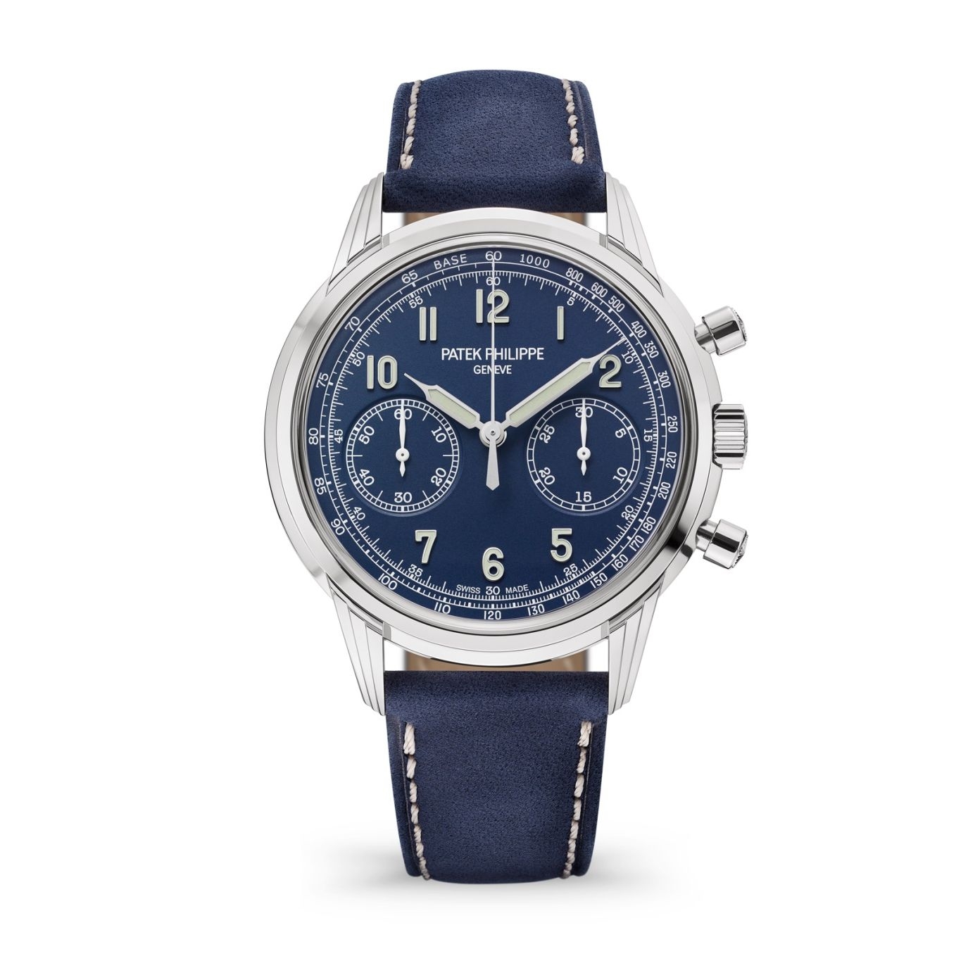 Patek Philippe 5172G-001 : Chronograph 5172 White Gold / Blue