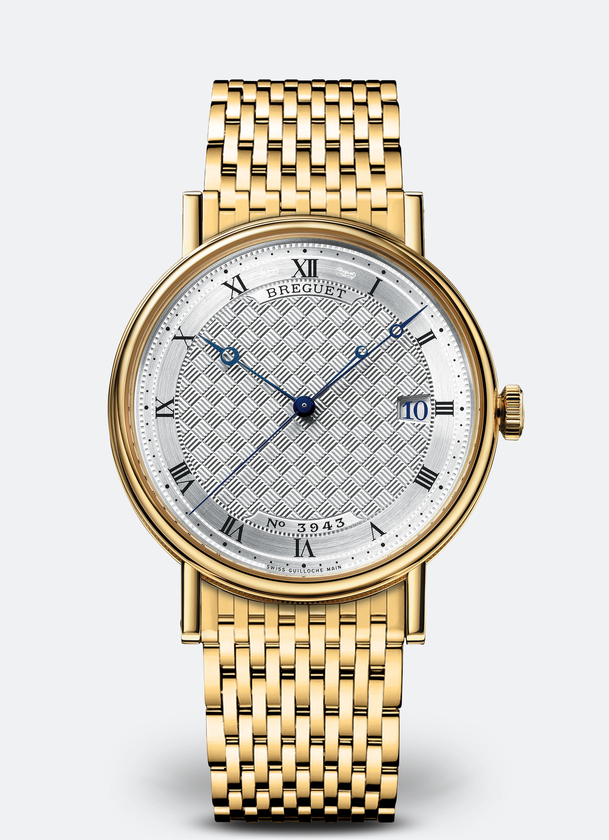 Breguet 5177BA/12/AV0 : Classique 5177 Yellow Gold / Silver / Bracelet