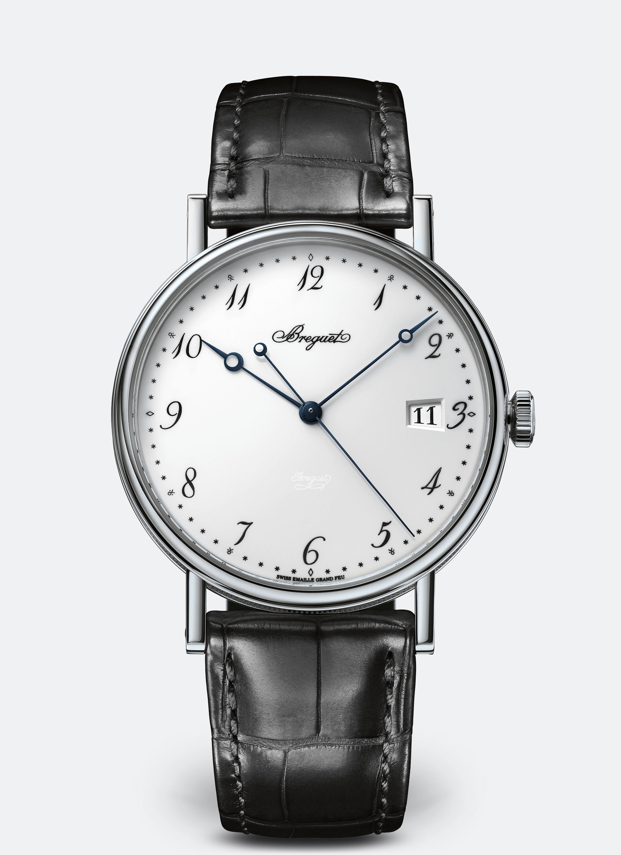 Breguet 5177BB/29/9V6 : Classique 5177 White Gold / White Enamel