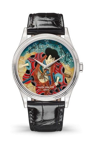 Patek Philippe 5177G-032 : Calatrava 5177G Samurai Engaged in Combat