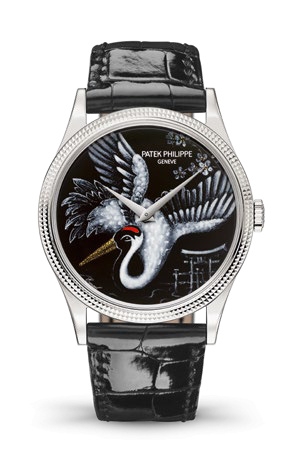 Patek Philippe 5177G-034 : Calatrava 5177 Red-Crowned Cranes