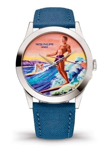 Patek Philippe 5189G-130 : Calatrava 5089G Surfing