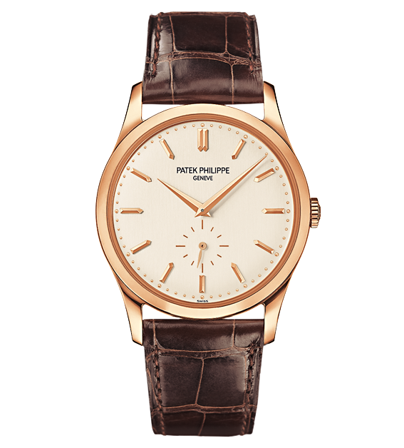 Patek Philippe 5196R-001 : Calatrava 5196 Rose Gold / Silver