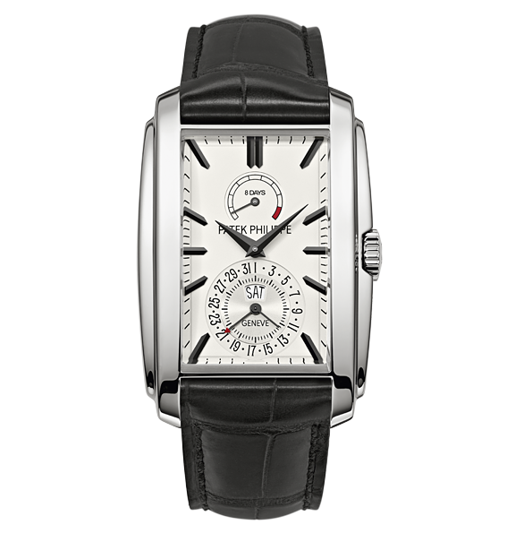 Patek Philippe 5200G-010 : Gondolo 5200 White Gold / White