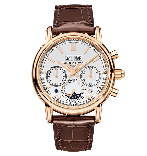 Patek Philippe 5204R-001 : Perpetual Calendar Split-Seconds Chronograph 5204 Rose Gold / Silver