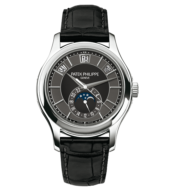 Patek Philippe 5205G-010 : Annual Calendar 5205 White Gold / Black
