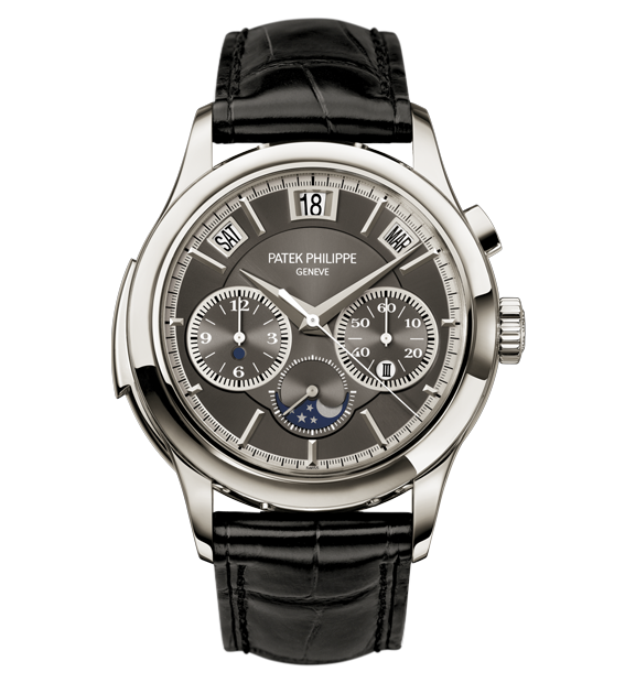 Patek Philippe 5208P-001 : Minute Repeater Perpetual Calendar Chronograph 5208 Platinum / Grey