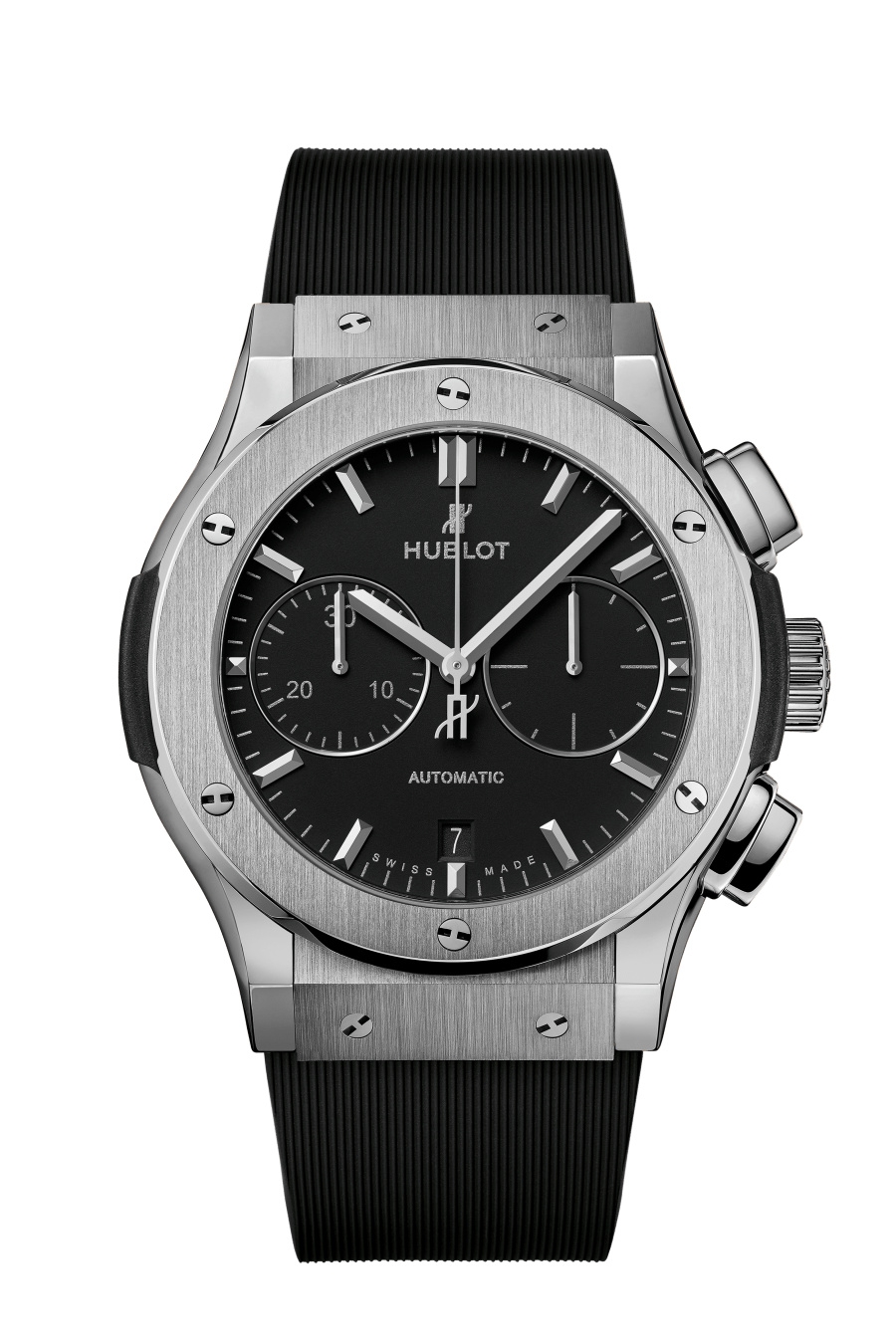 Hublot 521.NX.1171.RX : Classic Fusion 45 Chronograph Titanium / Black / Rubber
