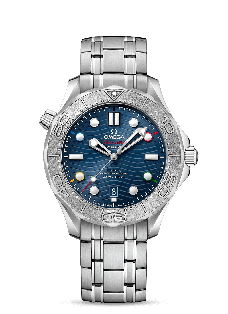 Omega 522.30.42.20.03.001 : Seamaster Diver 300M Master Co-Axial 42 Beijing 2022 Olympic Winter Games