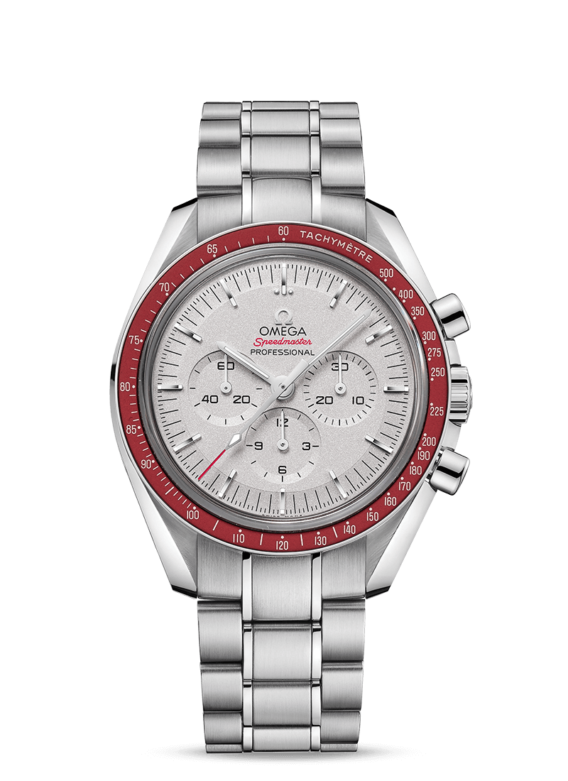 Omega 522.30.42.30.06.002 : Speedmaster Professional Moonwatch Stainless Steel / Silver / Tokyo Olympics / Set