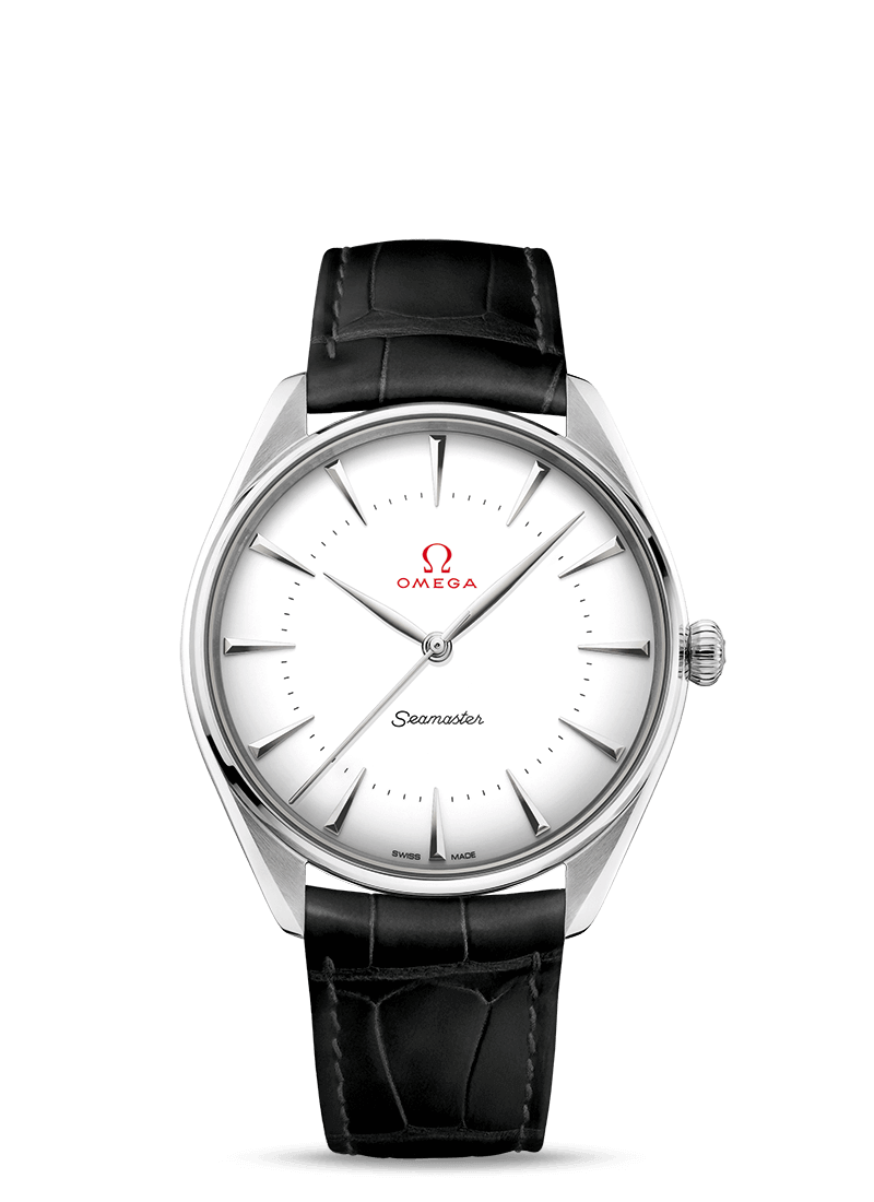 Omega 522.53.40.20.04.002 : Seamaster Master Co-Axial 39.5 Olympic Games Gold Canopus / Enamel / Alligator