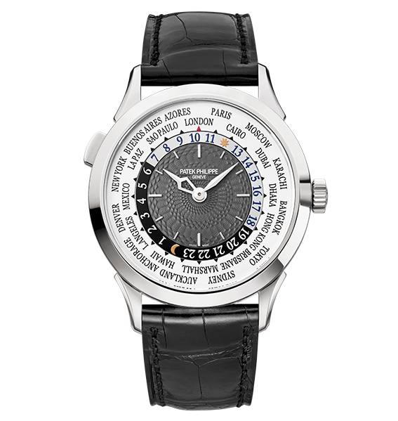 Patek Philippe 5230G-001 : World Time 5230 White Gold / Grey / Hong Kong