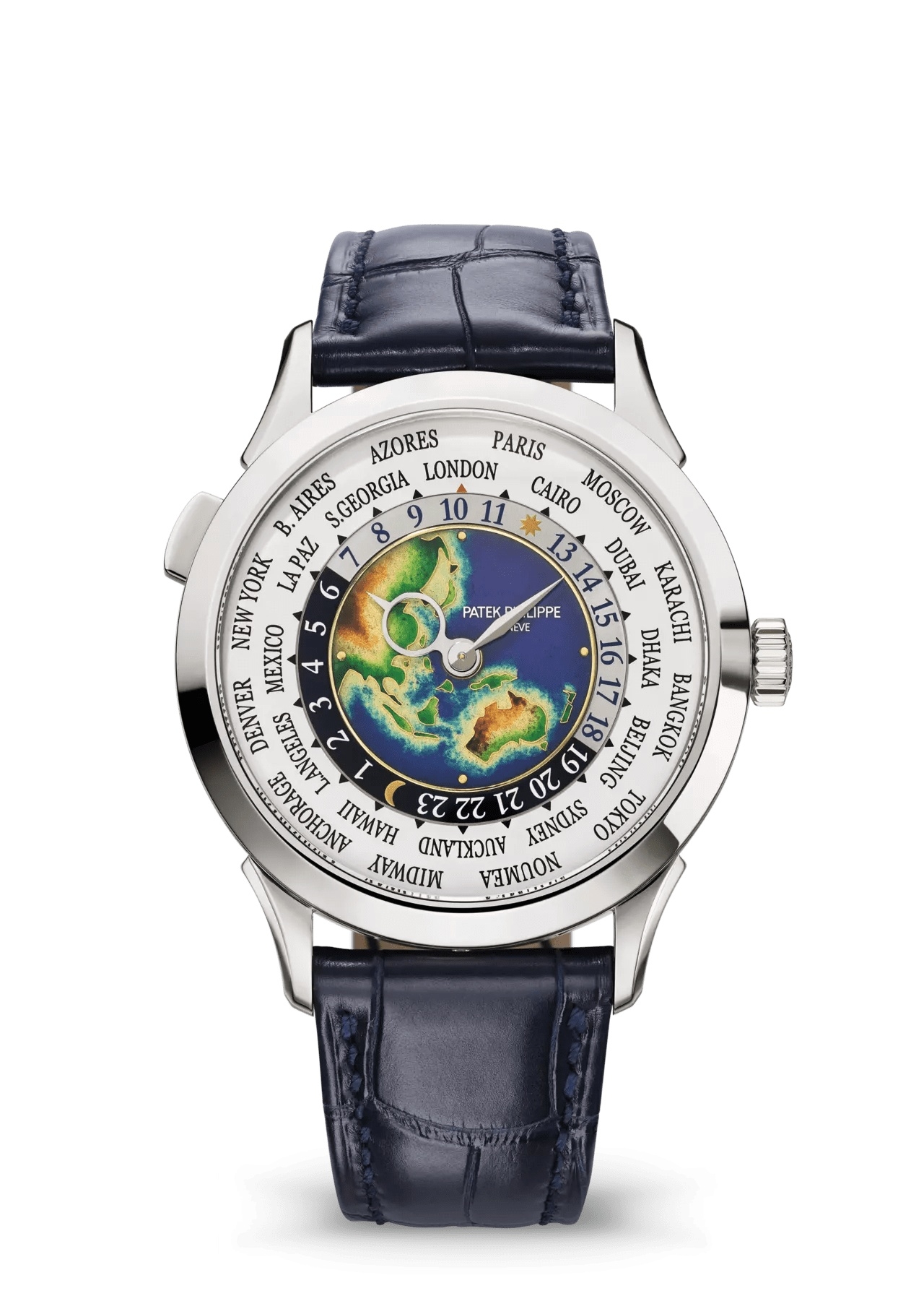 Patek Philippe 5231G-001 : World Time 5231 White Gold / Oceania & South-East Asia