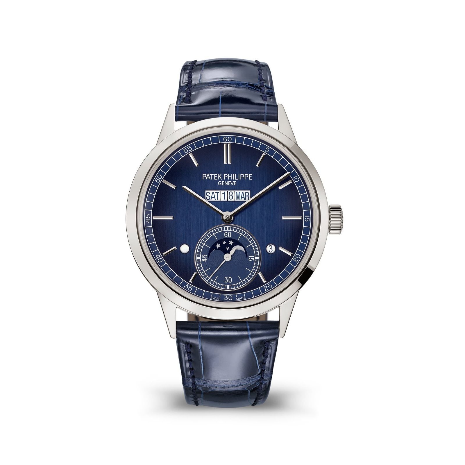 Patek Philippe 5236P-001 : Perpetual Calender 5236 Platinum / Blue