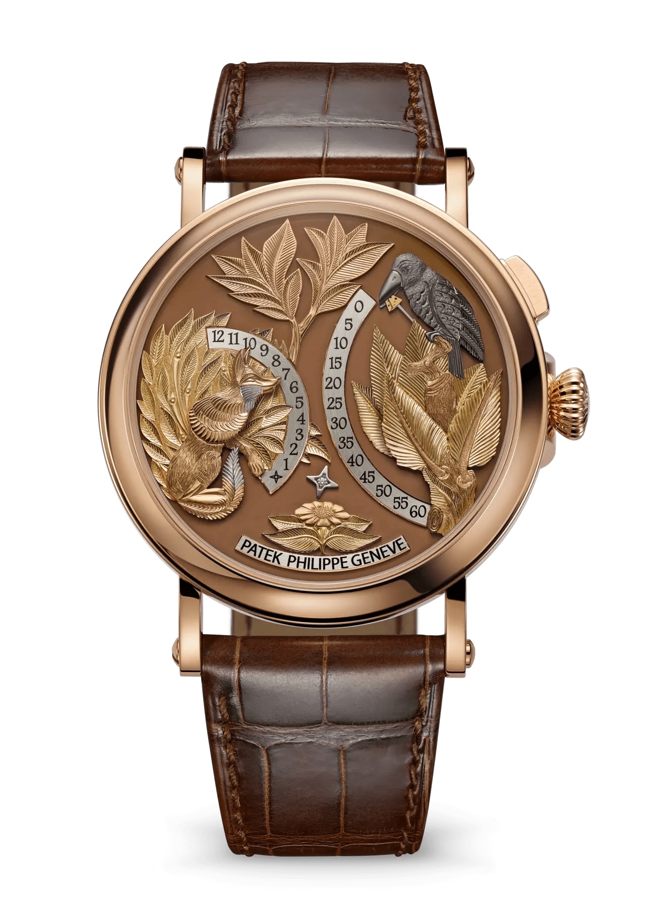 Patek Philippe 5249R-001 : Hour and Minute On Demand Automaton The Crow and the Fox