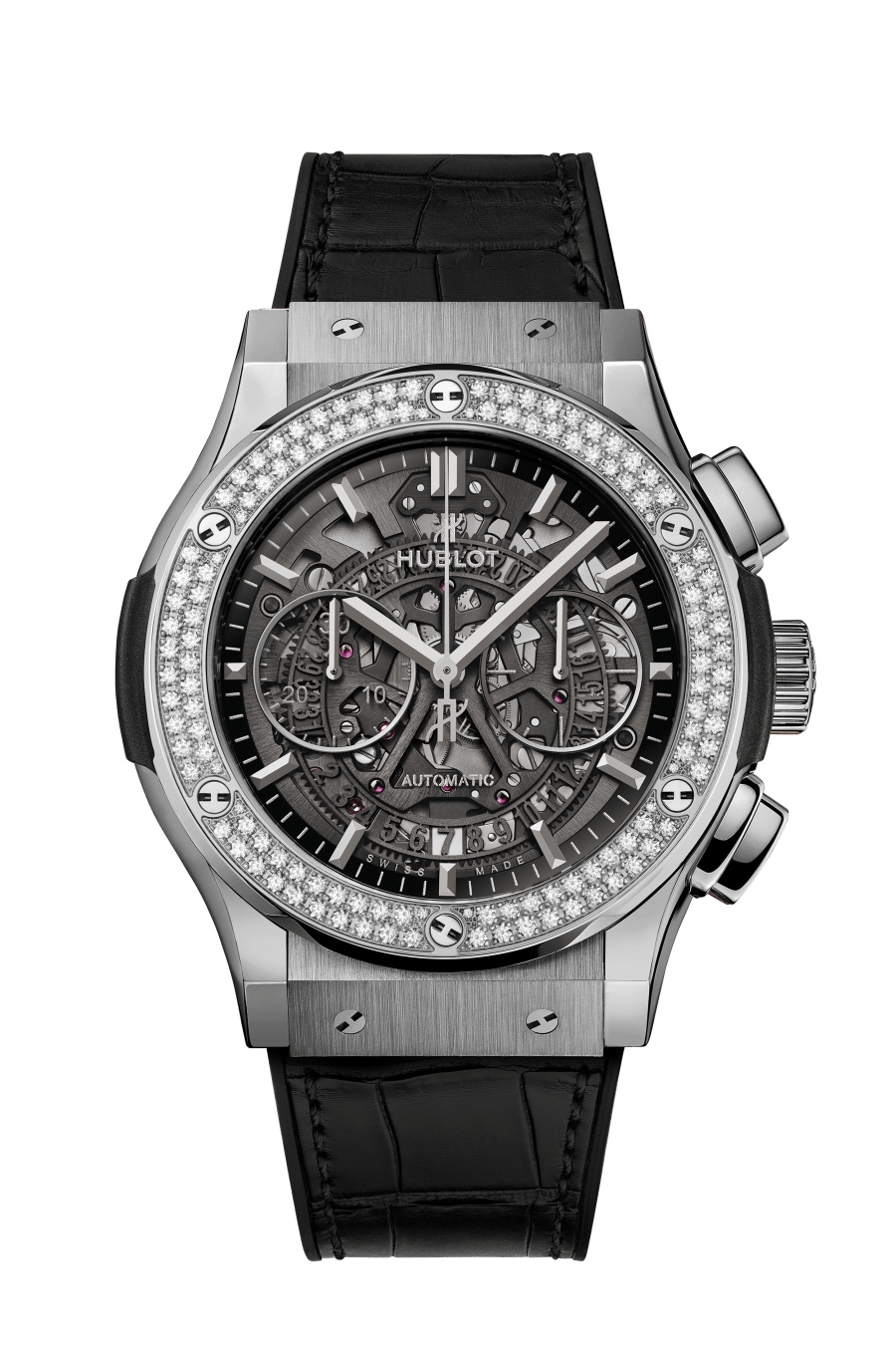 Hublot 525.NX.0170.LR.1104 : Classic Fusion 45 Aerofusion Chronograph Titanium / Diamond