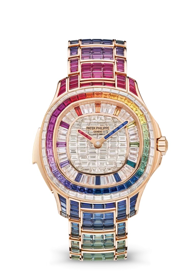 Patek Philippe 5260/1455R-001 : Aquanaut Luce Minute Repeater Rose Gold - Rainbow / Baguette / Bracelet