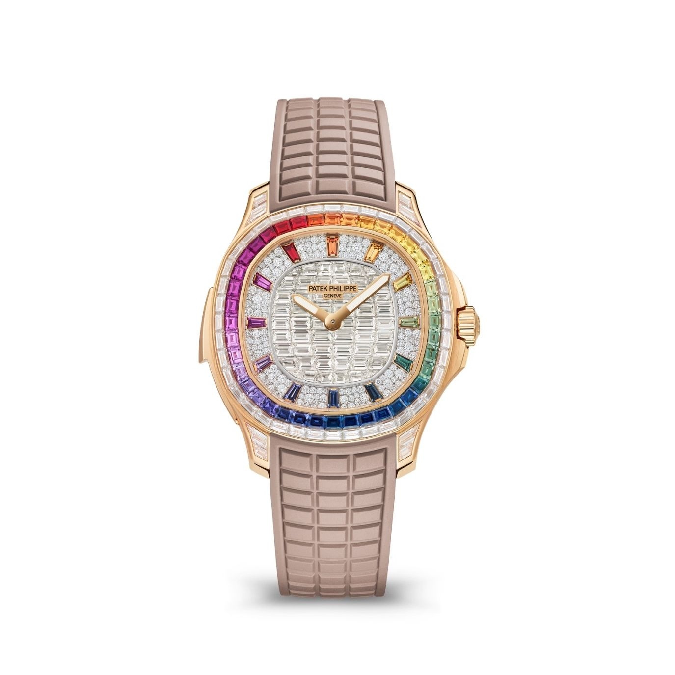 Patek Philippe 5260/355R-001 : Aquanaut Luce Minute Repeater Rose Gold - Rainbow / Baguette
