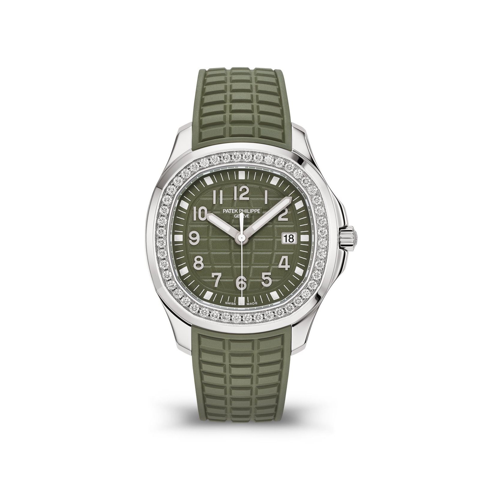 Patek Philippe 5267/200A-011 : Aquanaut Luce Quartz Stainless Steel / Khaki