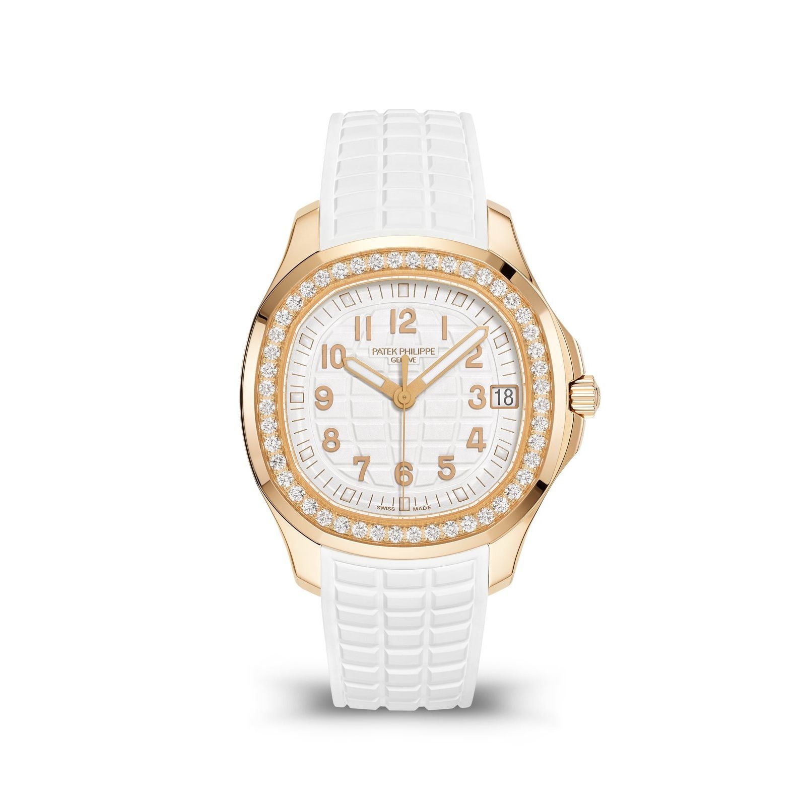 Patek Philippe 5268/200R-001 : Aquanaut Luce Self-Winding Rose Gold / White