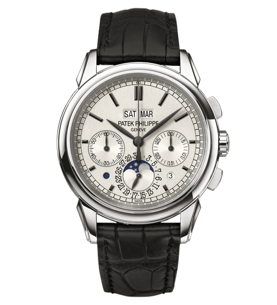Patek Philippe 5270G-001 : Perpetual Calendar Chronograph 5270 White Gold / Silver