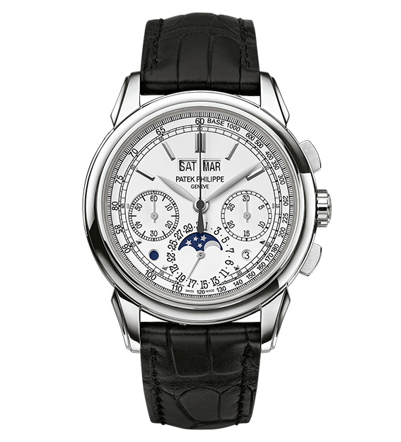 Patek Philippe 5270G-018 : Perpetual Calendar Chronograph 5270 White Gold / Tachymeter