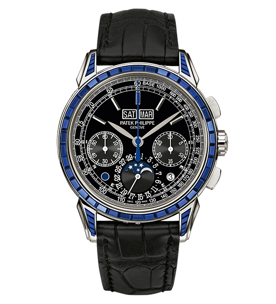 Patek Philippe 5271/11P-001 : Perpetual Calendar Chronograph 5271P Sapphire