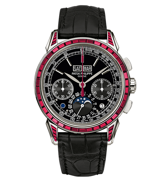 Patek Philippe 5271/12P-001 : Perpetual Calendar Chronograph 5271P Ruby