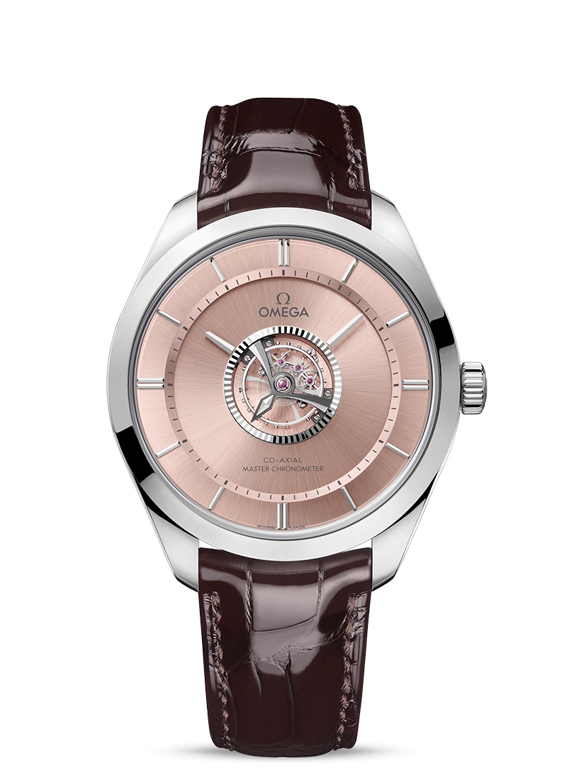 Omega 529.53.43.22.99.001 : De Ville Trésor Tourbillon Canopus Gold / Pink