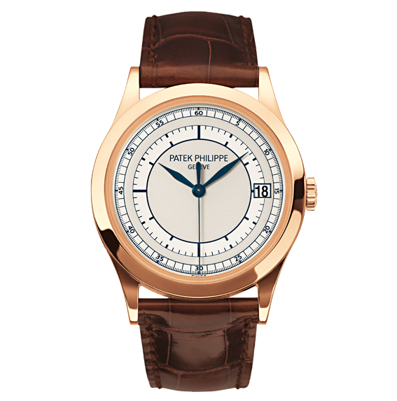 Patek Philippe 5296R-001 : Calatrava 5296 Scientific Rosegold / Silver
