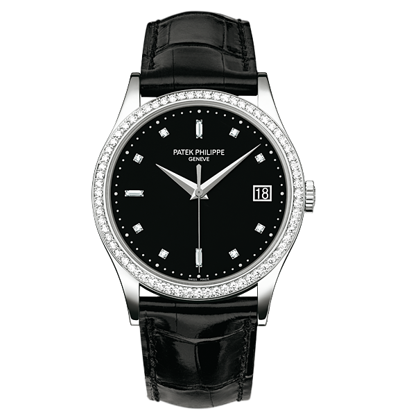 Patek Philippe 5297G-001 : Calatrava 5297 White Gold / Black