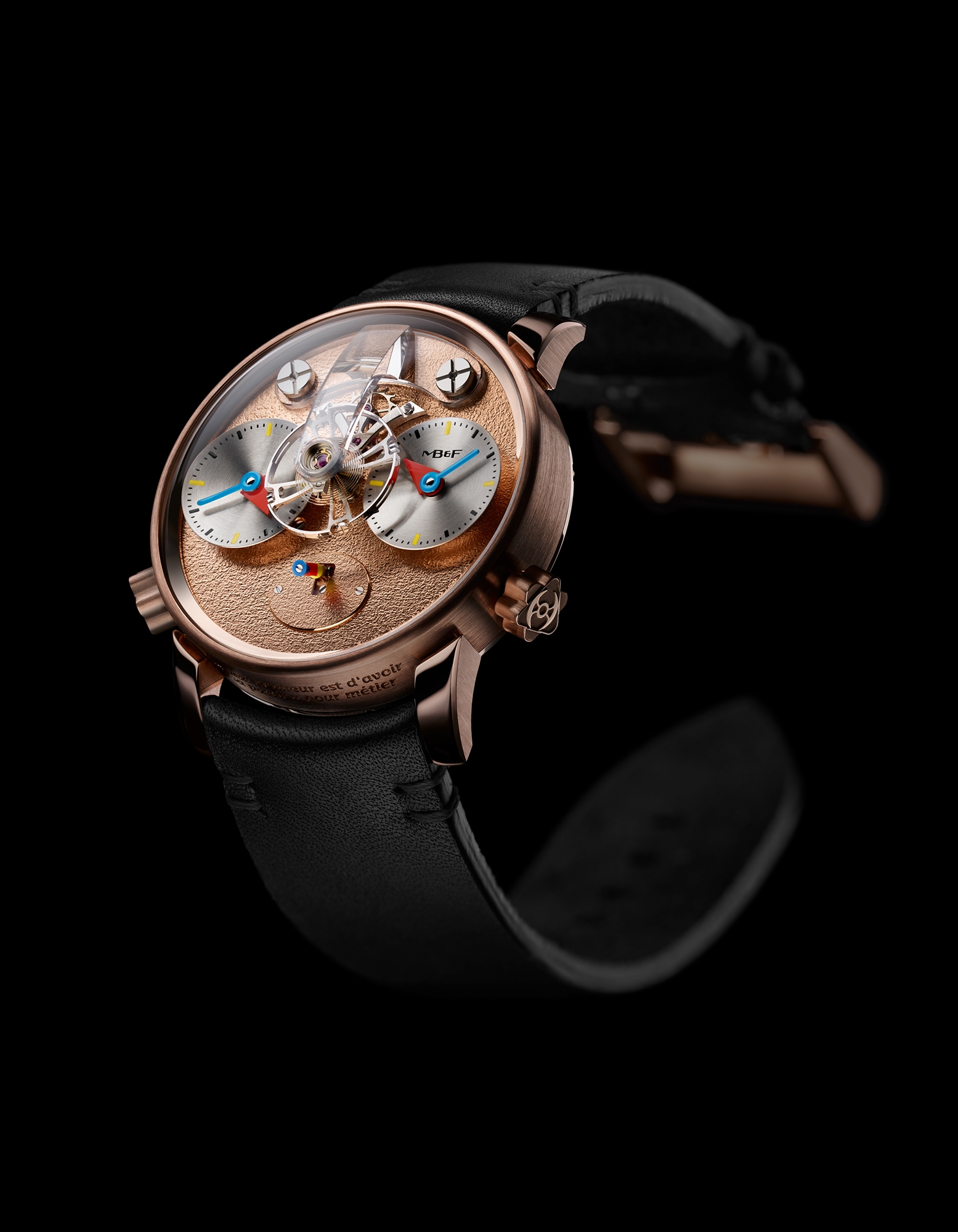 MB&F 53.RL.FS : Legacy Machine N°1  LM1 Alain Silberstein Red Gold