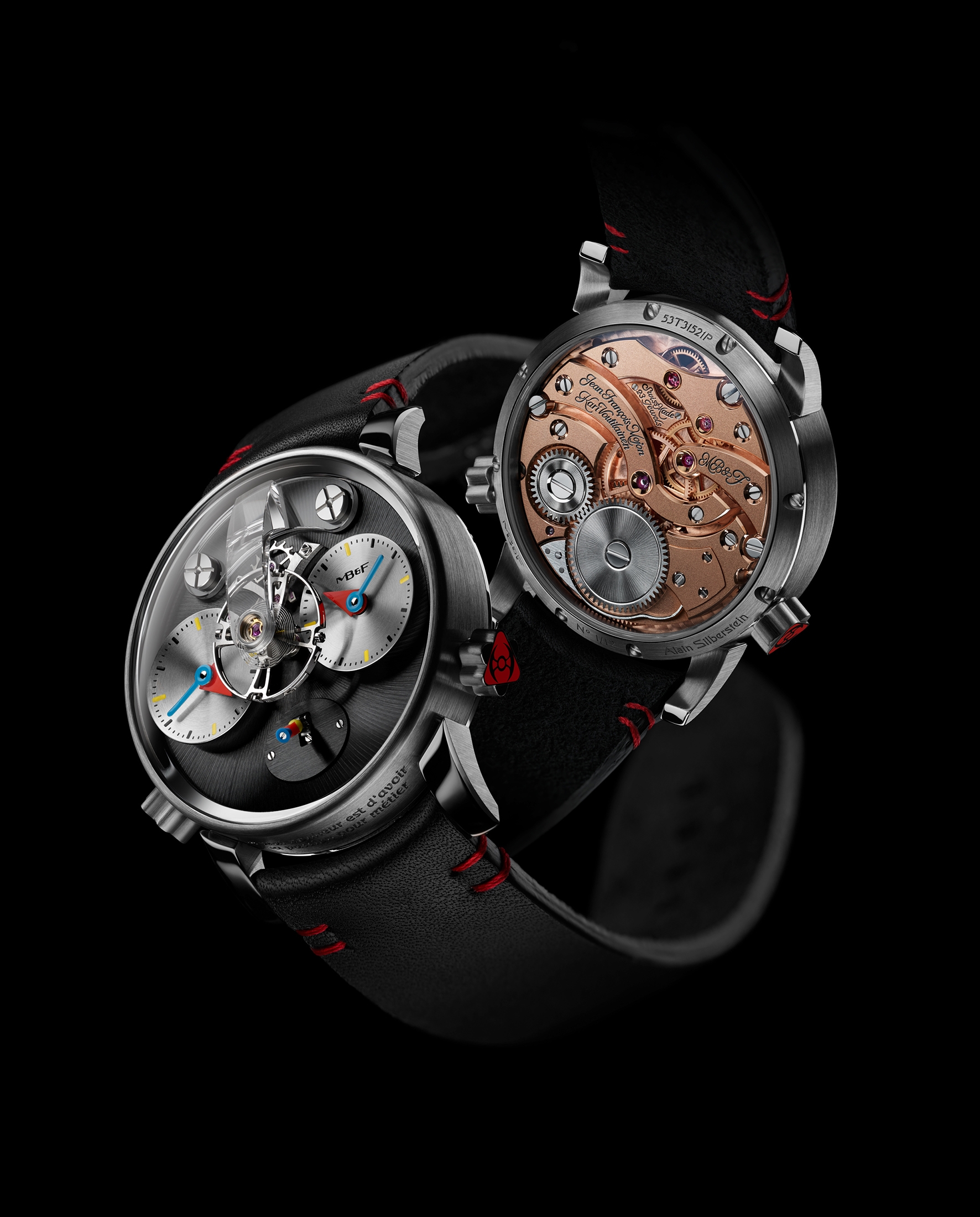 MB&F 53.TL.S : Legacy Machine N°1  LM1 Alain Silberstein Titanium