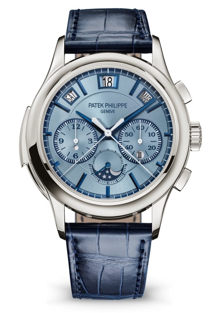 Patek Philippe 5308G-001 : Minute Repeater Split-Seconds Chronograph Perpetual Calendar White Gold / Ice Blue