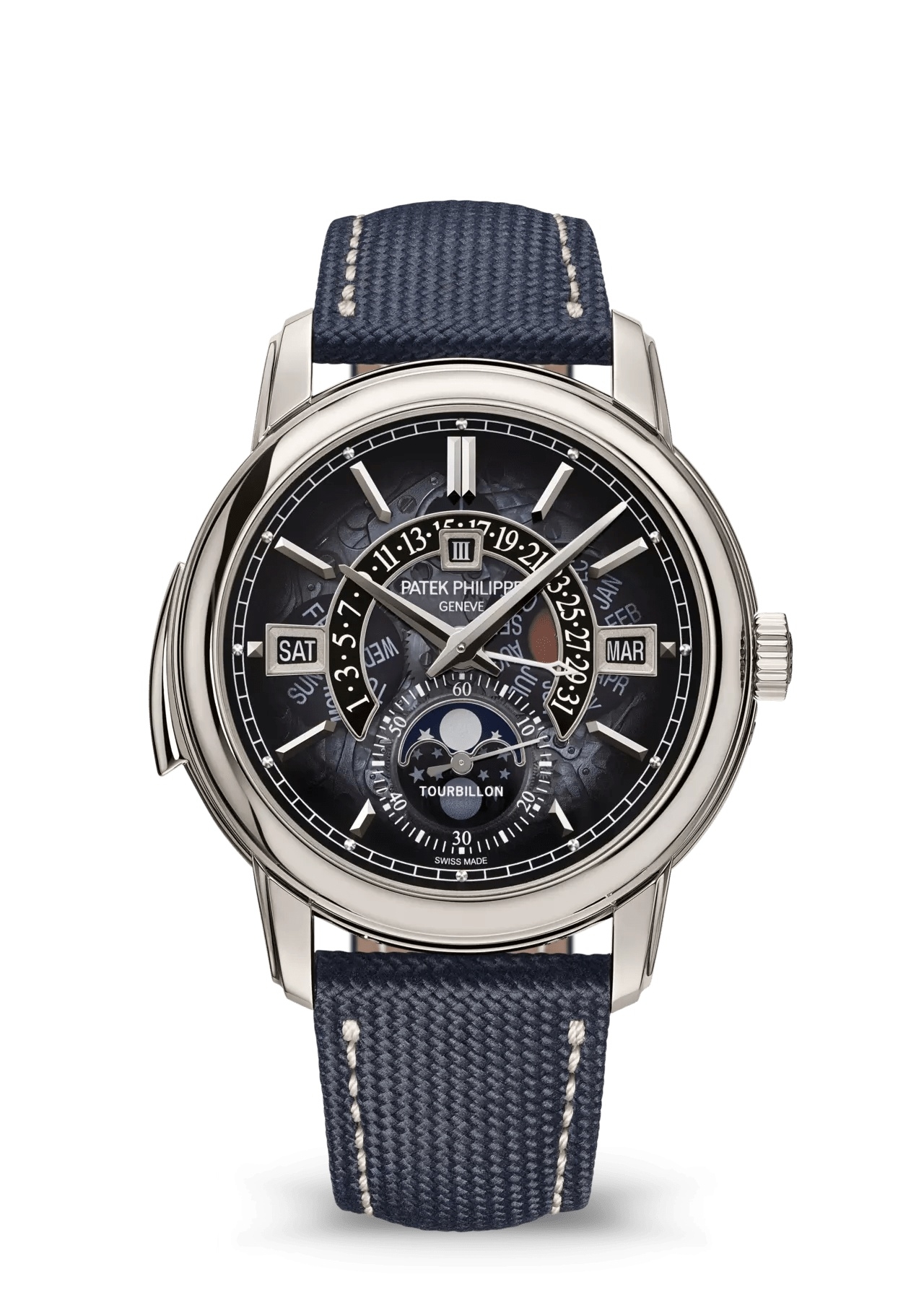 Patek Philippe 5316/50P-001 : Tourbillon Minute Repeater Perpetual Calendar 5316 Platinum / Blue Sapphire