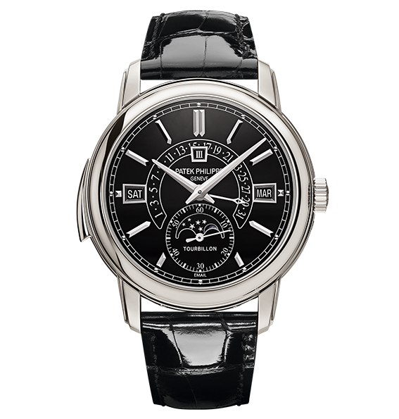 Patek Philippe 5316P-001 : Tourbillon Minute Repeater Perpetual Calendar 5316 Platinum / Black