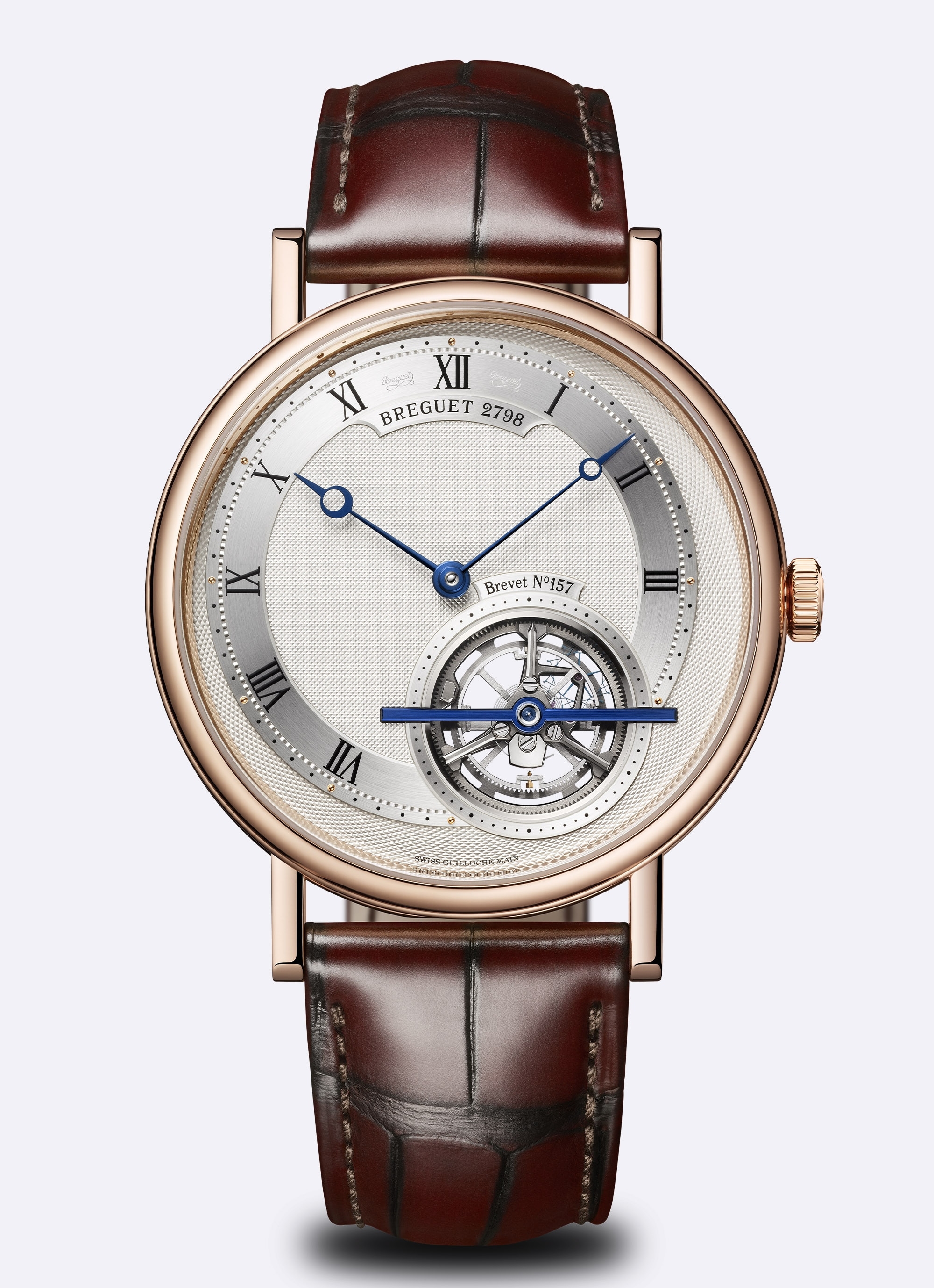 Breguet 5365BR/15/9WU : Classique Tourbillon Extra-Plat Anniversaire 5365 Rose gold / Silver
