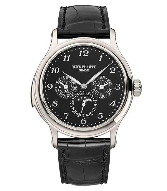 Patek Philippe 5374P-001 : Minute Repeater Perpetual Calendar 5374 Platinum / Black