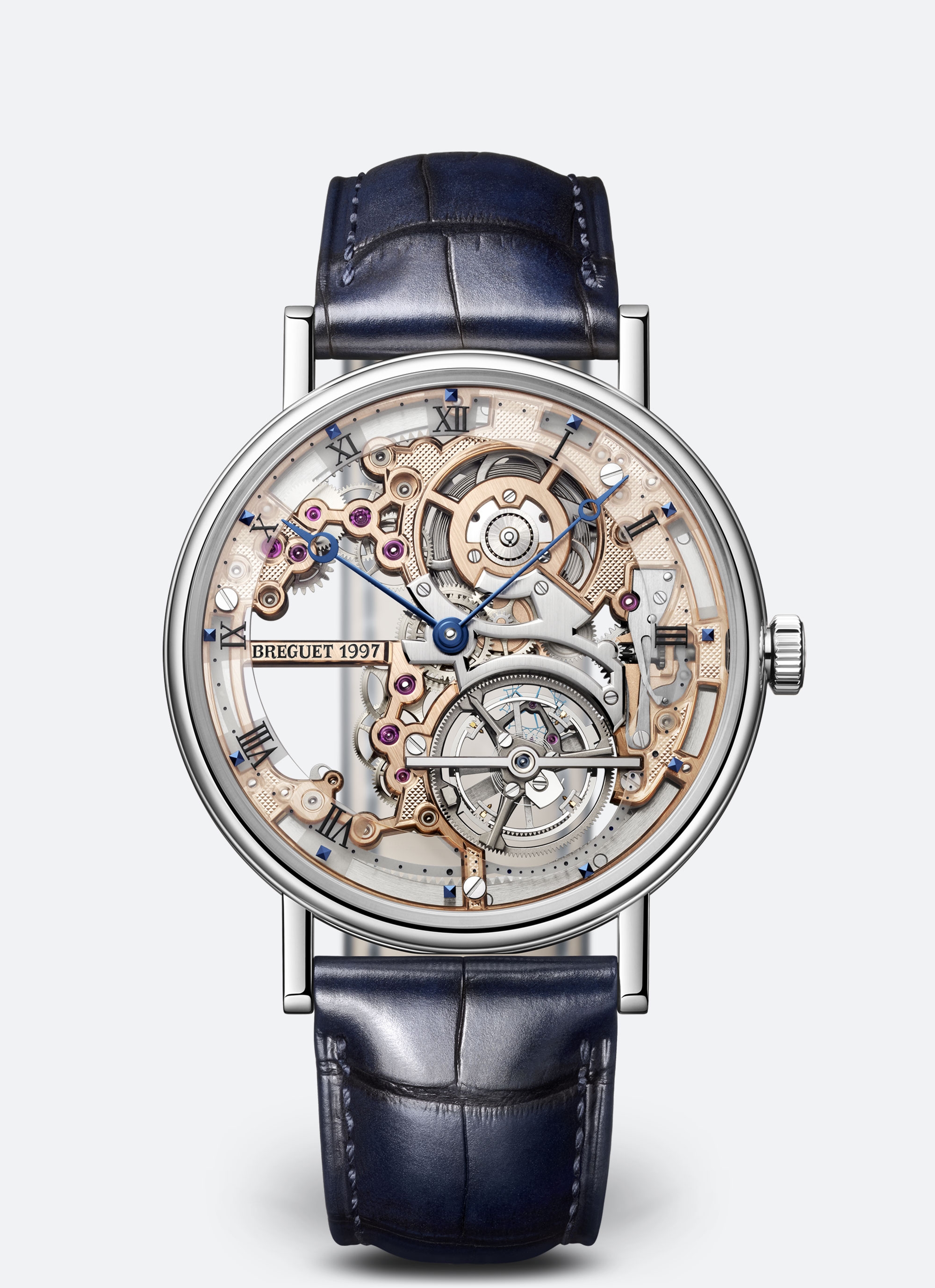 Breguet 5395PT/RS/9WU : Classique Tourbillon Extra-Plat Squelette 5395 Platinum