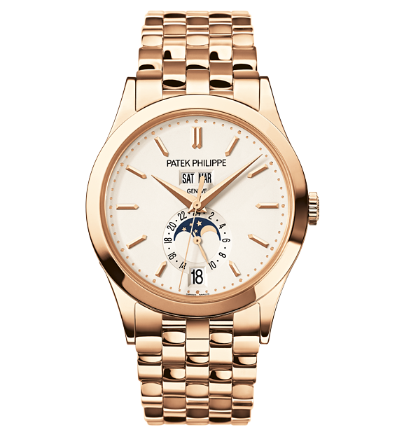 Patek Philippe 5396/1R-010 : Annual Calendar 5396 Rose Gold Bracelet