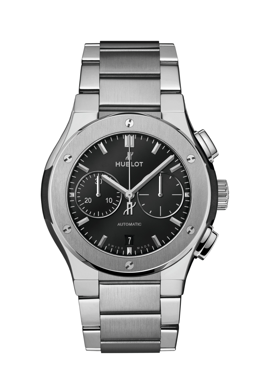 Hublot 540.NX.1170.NX : Classic Fusion 42 Chronograph Titanium / Black /  Bracelet