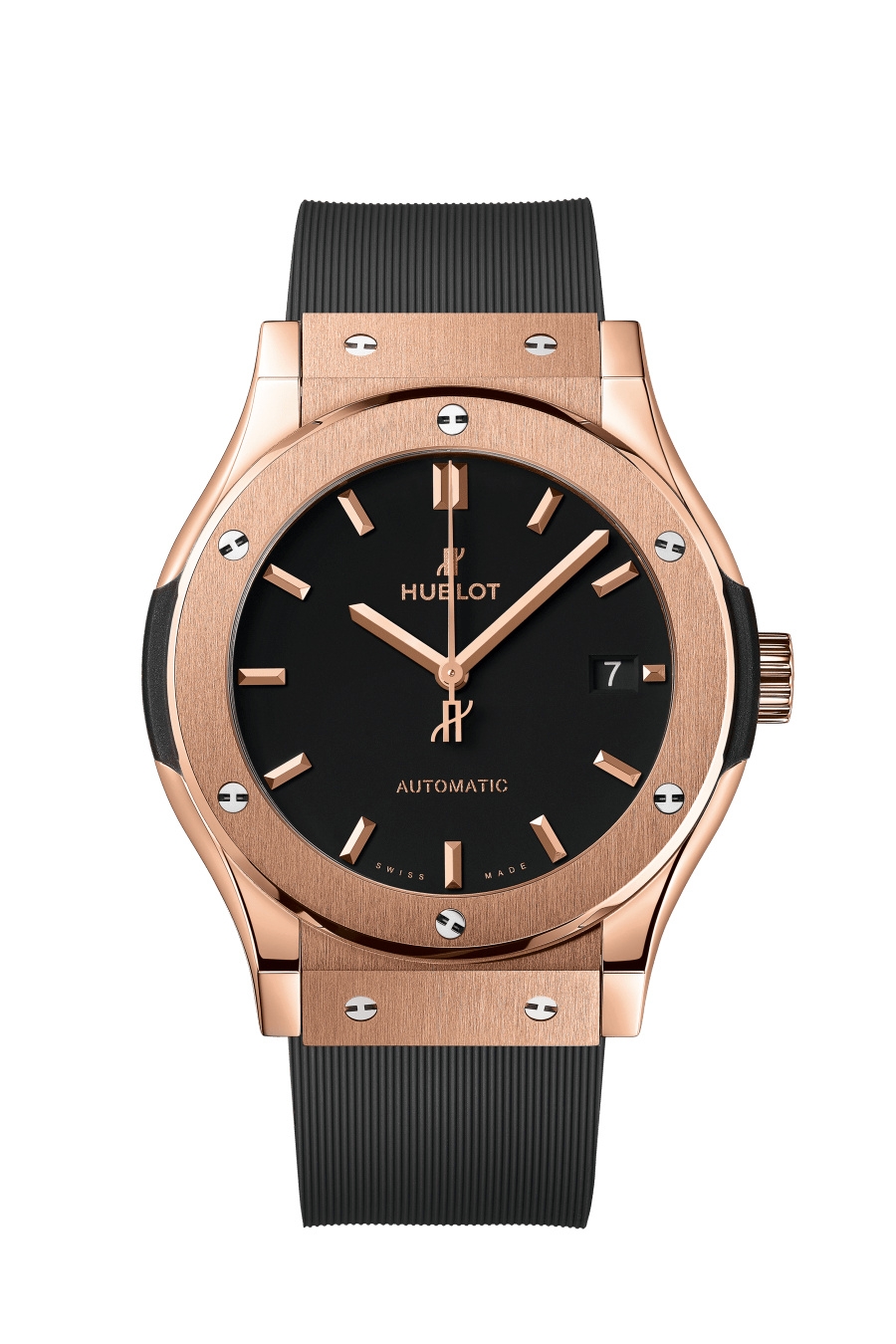 Hublot 542.OX.1181.RX : Classic Fusion 42 King Gold / Black / Rubber