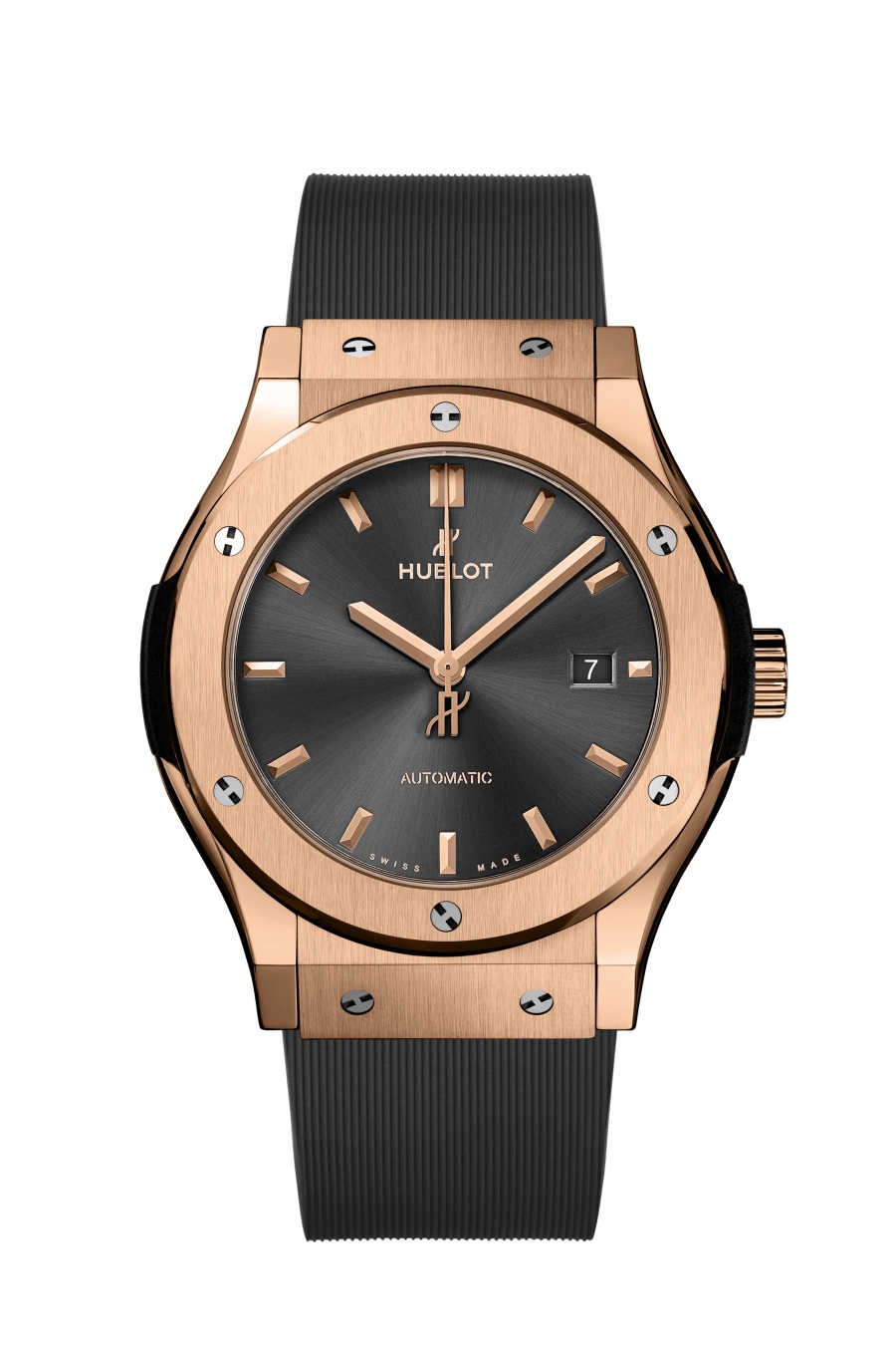 Hublot 542.OX.7081.RX : Classic Fusion 42 King Gold / Racing Grey / Rubber
