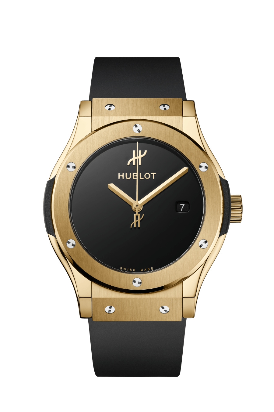Hublot 542.VX.1230.RX.MDM : Classic Fusion Original 42 Yellow Gold / Black