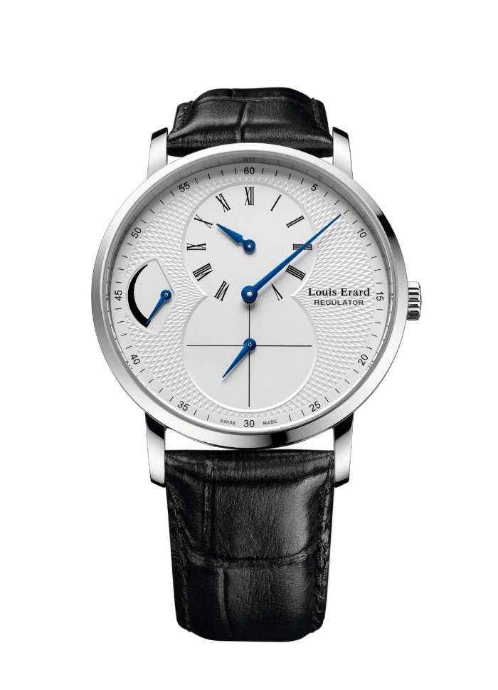 Louis Erard 54230AA41.BDC02 : Excellence Regulator Stainless Steel / Silver