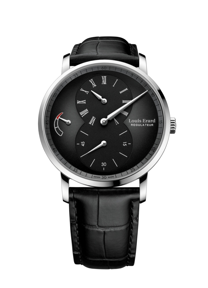 Louis Erard 54230AG52.BDC02 : Excellence Regulator Stainless Steel / Grey