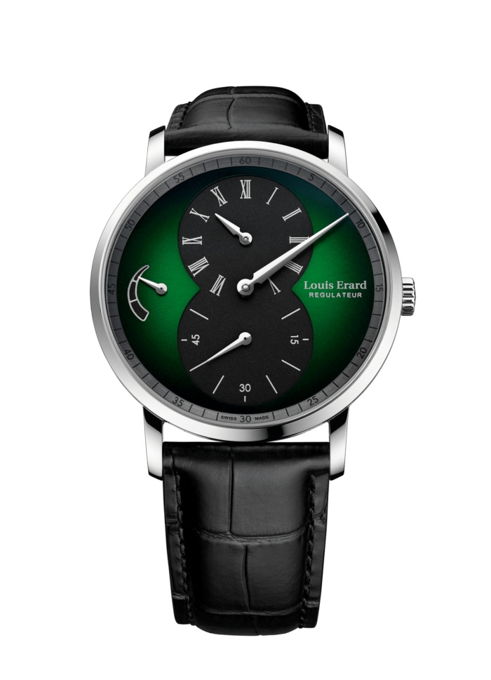 Louis Erard 54230AG59.BDC02 : Excellence Regulator Stainless Steel / Green