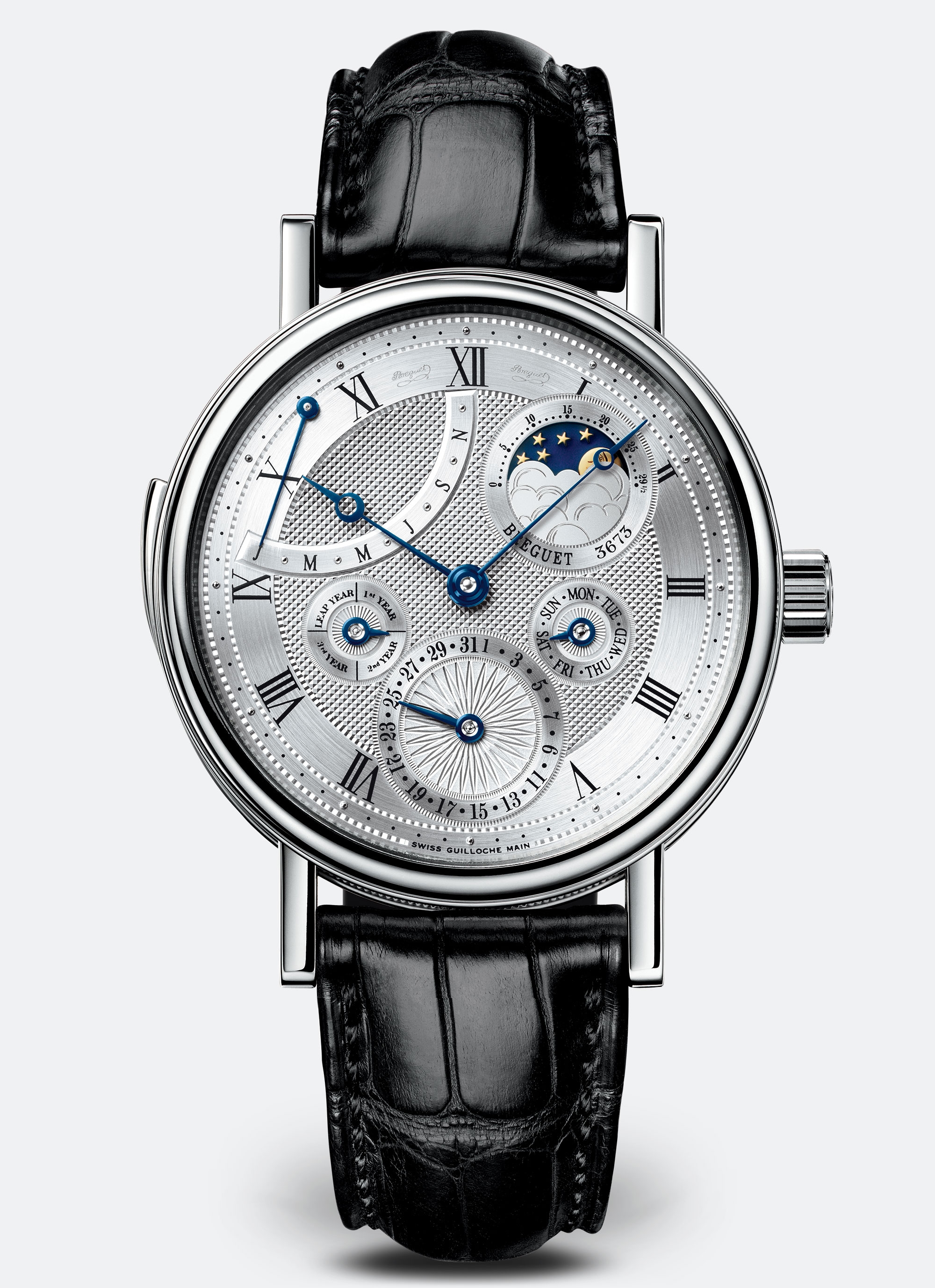 Breguet 5447BB/1E/9V6 : Classique Minute Repeater Perpetual Calendar White Gold / Silver